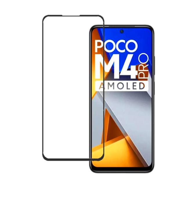 Захисне скло 5D для Xiaomi Poco M4 Pro