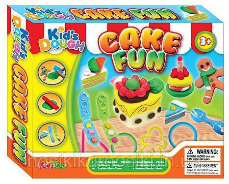 Набір для ліплення (пластилін) Кумедні тістечка Cake fun kid's Dough