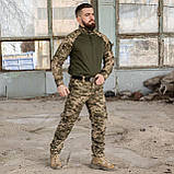 Тактичний костюм 2 в 1 (Сорочка Ubacs/Убакс + штани Grifon) піксель ЗСУ ріп-стоп (вафелька), фото 5