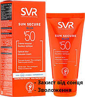 Крем-мусс солнцезащитный СВР Сан Секюр SPF50+ SVR Sun Secure Blur Optical Blur Mousse Cream SPF50+