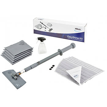 Комплект Vikan Easy Shine Kit сірий