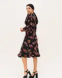 Плаття жіноче стильне чорне, фото 3