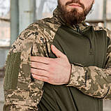 Тактичний костюм 3 в 1 PATRIOT Basic (бойова сорочка Ubacs (Убакс) + китель + штани) піксель 46, фото 4