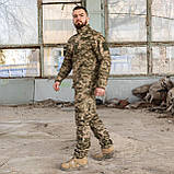 Тактичний костюм 3 в 1 PATRIOT Basic (бойова сорочка Ubacs (Убакс) + китель + штани) піксель 46, фото 3