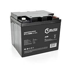 Акумуляторна батарея EUROPOWER AGM EP12-40M6 12 V 40 Ah (196 x 165 x 173) Black Q1