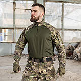 Бойовий комплект: мультикам літо сорочка Grifon Ubacs(Убакс) CoolMax + Штани тактичні 13 кишень Apex, фото 7