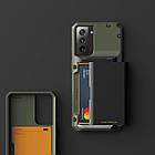 Чохол Vrs Design Damba Glide Pro Green для Samsung Galaxy S21 5G SM-G991, фото 8