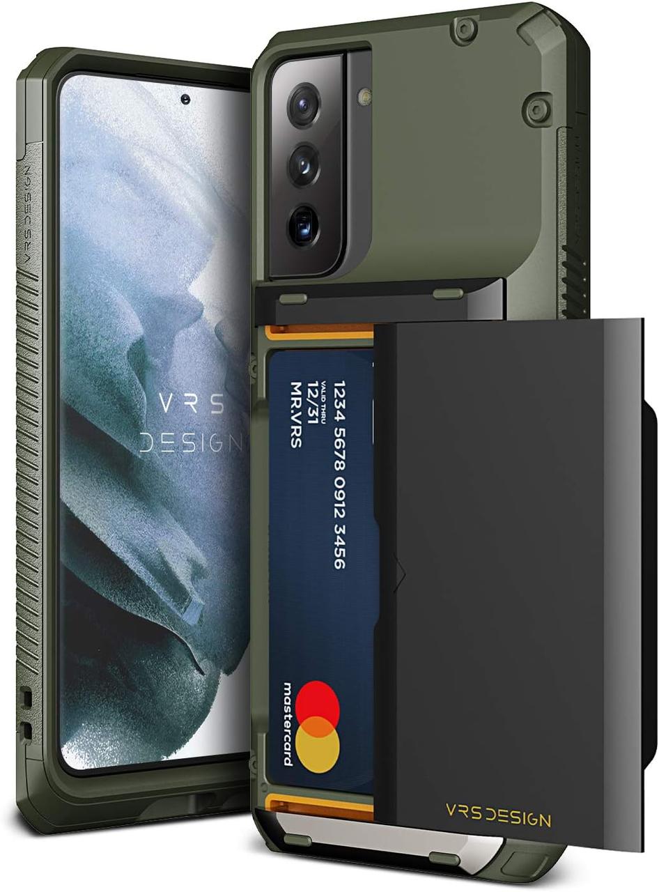 Чохол Vrs Design Damba Glide Pro Green для Samsung Galaxy S21 5G SM-G991