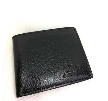 Гаманець чоловічий Banabanma 11,5х9 см чорний (KG-6847)