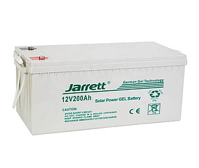 Акумулятор гелевий 200 Ah 12V Jarrett GEL Battery (гелевий акумулятор 200 ампер)