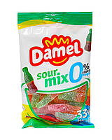 Желейні цукерки без цукру Damel Sour Mix 0% Sugar Кислий мікс, 100 г