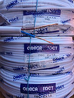 Провід мідний ПВС 2х1.5 кабель круглий Одеса ГОСТ (кратно 5м)