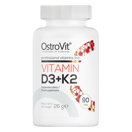 Vitamin D3 + K2 OstroVit 90 tabs