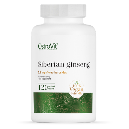 Siberian Ginseng OstroVit 120 tabs, фото 1