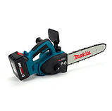 Акумуляторна ланцюгова пила Makita DUC 122 Z 5.0 Ач 36 Вт електропилка макіта, електрична пилка для дров, фото 5