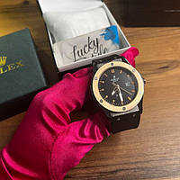 Наручные брендовые механические часы Hublot черные