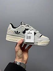 Чоловічі кросівки Adidas Originals Forum Exhibit Low Grey Black ALL09840, фото 3