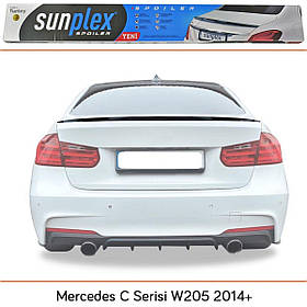 Спойлер Mercedes-Benz (Мерседес) C-class: W205 2014-2021 Чорний