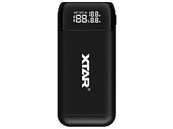 Power Bank Case Xtar PB2S Black, 2x18650-21700, USB-C QC+PD, LCD, Box