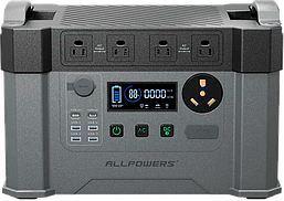 Портативна станція ALLPOWERS S2000 PRO, 2400 Вт 1500 Вт/год