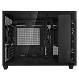 Корпус Asus Prime AP201 Black Tempered Glass без БЖ (90DC00G0-B39010), фото 9
