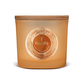 Натуральна Ароматична Свічка 100% соєвий віск Big Aromatherapy Candle Flagolie 170g (0100) Spicy Relaxation