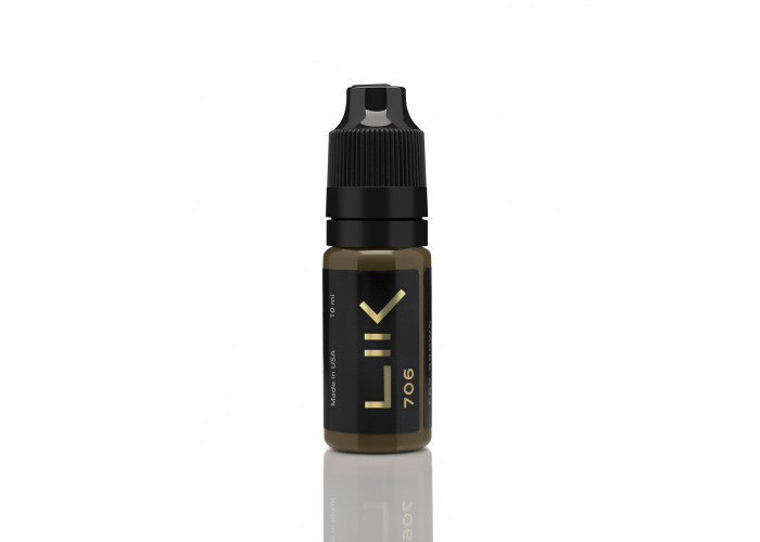 Пігмент для татуажу LIK No 706 Coy Brown 10 мл