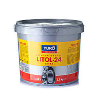 Смазка пластичная YUKO ЛИТОЛ-24 4,5 кг - (YU0006)