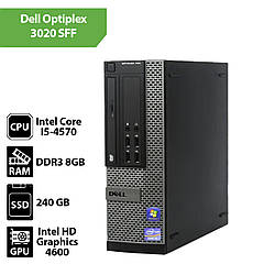 Системний блок Б/В Dell Optiplex 3020 SFF (Core I5-4570 / 8Gb / SDD 240Gb)