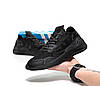 Чоловічі кросівки Adidas Nite Jogger Triple Black FV1277, фото 6