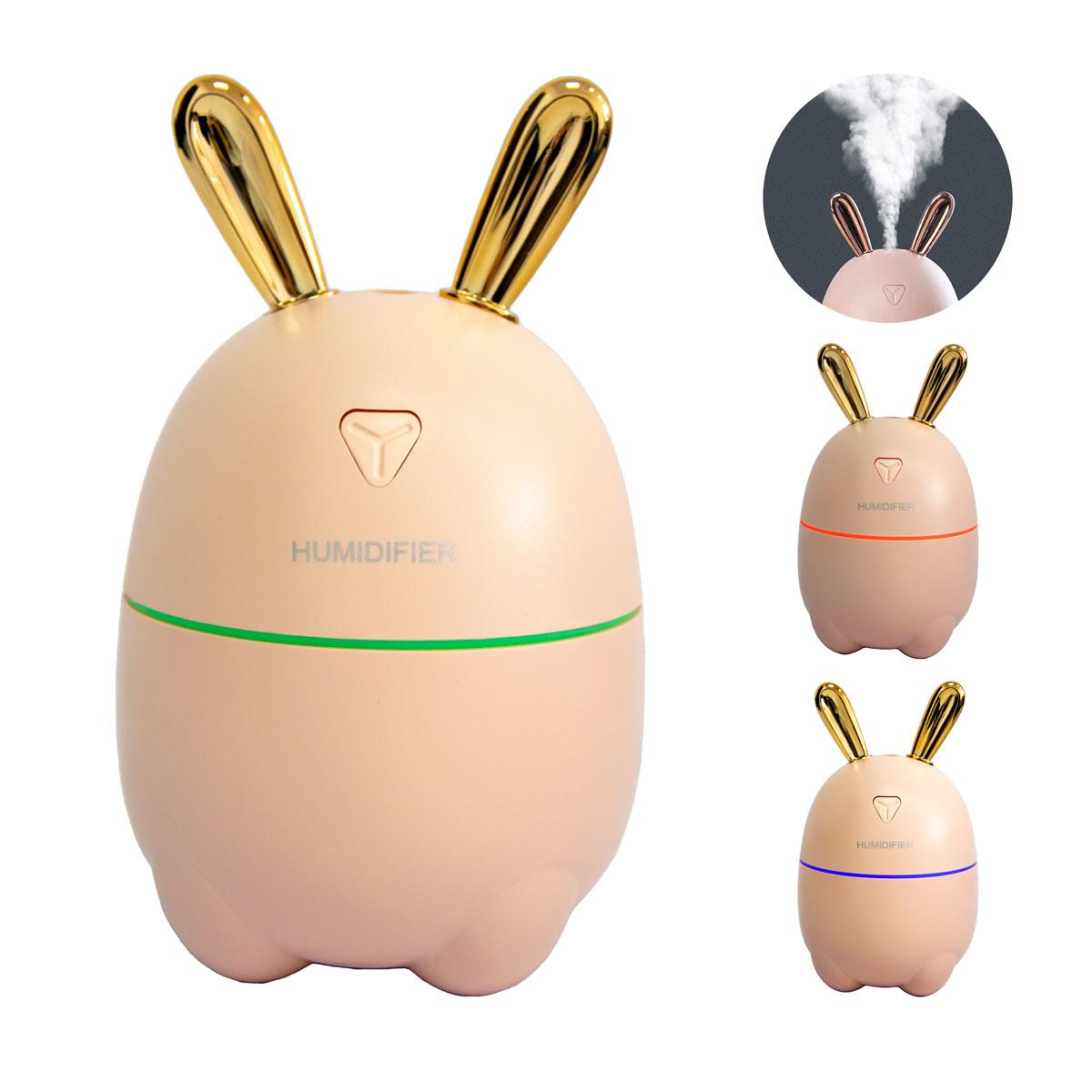 Увлажнитель воздуха + ночник Humidifier Y105 Розовый, ультразвуковой увлажнитель воздуха с подсветкой (GK) - фото 3 - id-p1794274720