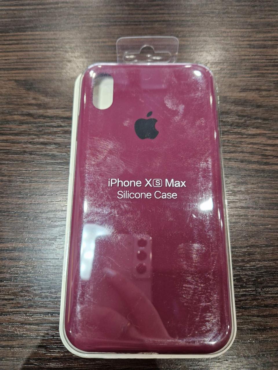 Чохол для Iphone XS Max maroon
