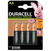 Акумулятор DURACELL HR6 (AA) 1300 mAh уп. 4 шт