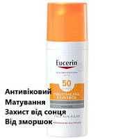 Сонцезахисний антивіковий флюїд Еуцерін SPF 50 Eucerin Anti-Age Sun Fluid SPF 50