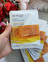 Тканинна маска для обличчя BIOAQUA Honey Moisturizing Mask з екстрактом меду 25 г