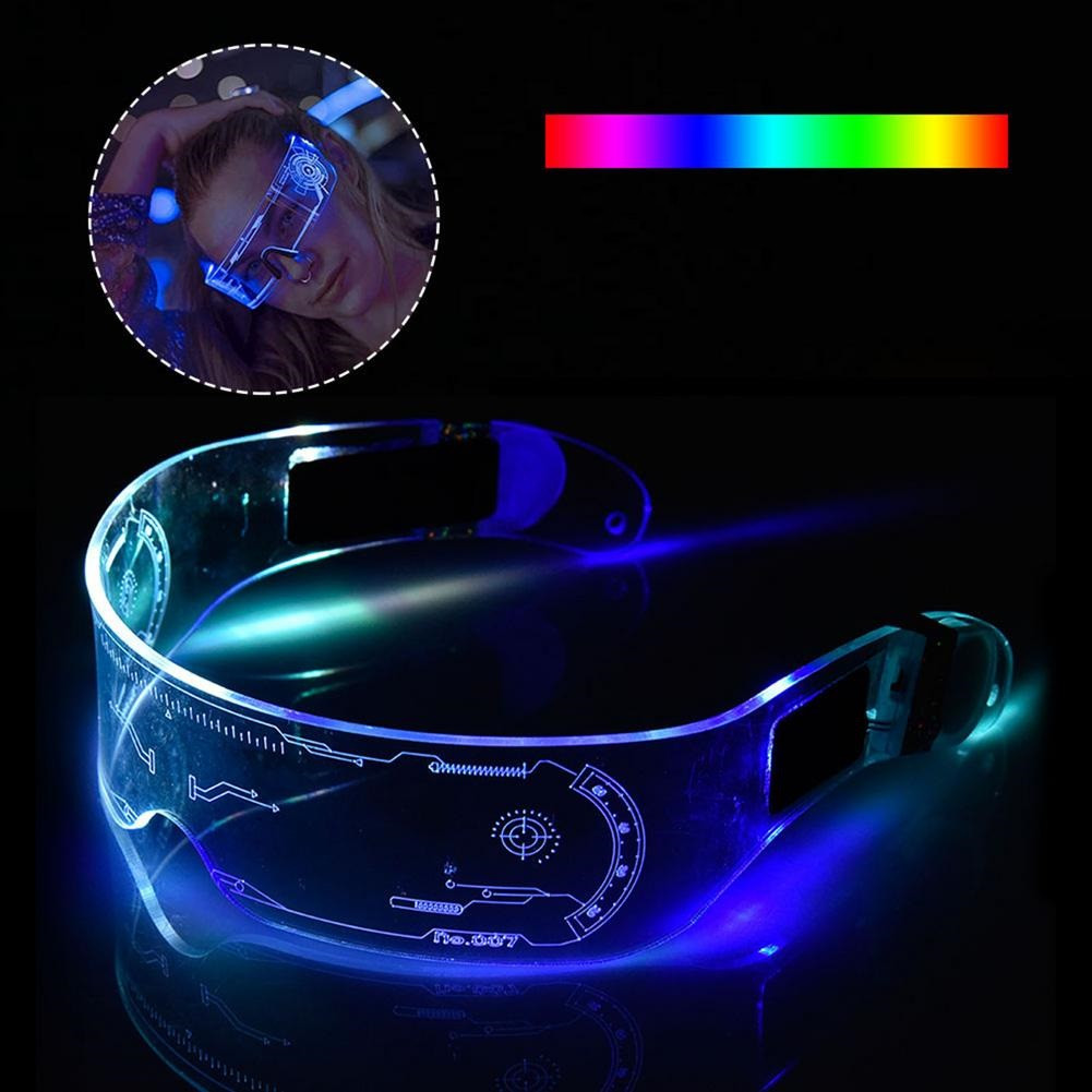 Окуляри для вечірки LED Luminous Goggles