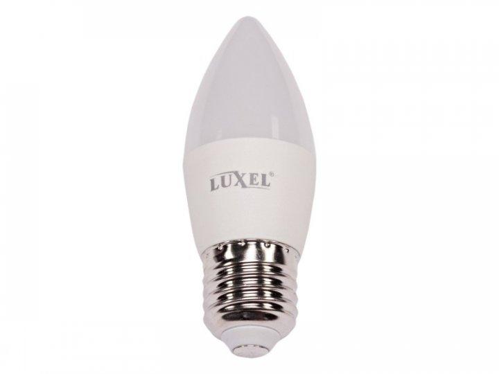 Лампа LED C37 6w E27 3000K (047-HE) LUXEL