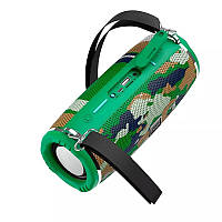 Портативная Bluetooth колонка Hoco Sports BT speaker HC12 IPX4 BT5.0 USB/AUX/TF/FM 2h Camouflage-Green