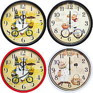 Настінний годинник Х2-42 "Шеф-Кухар" 29,5*4 см, фото 2