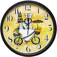 Настінний годинник Х2-42 "Шеф-Кухар" 29,5*4 см, фото 4