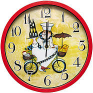 Настінний годинник Х2-42 "Шеф-Кухар" 29,5*4 см, фото 3