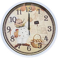 Настінний годинник Х2-42 "Шеф-Кухар" 29,5*4 см, фото 5