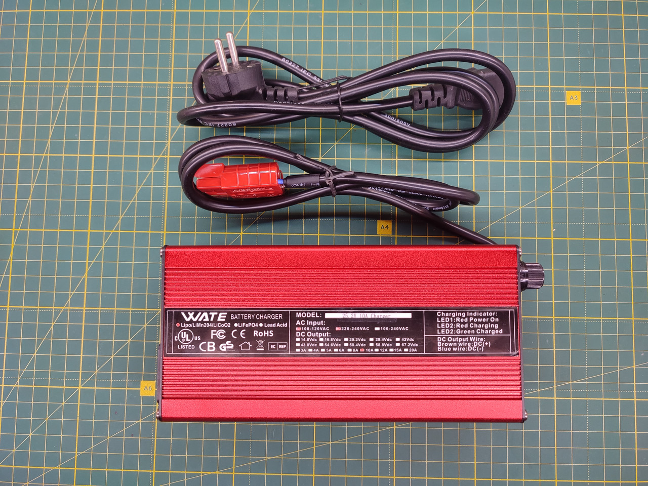 Купить Зарядное устройство Wate для Li-Ion аккумулятора 24 (25,2 ...