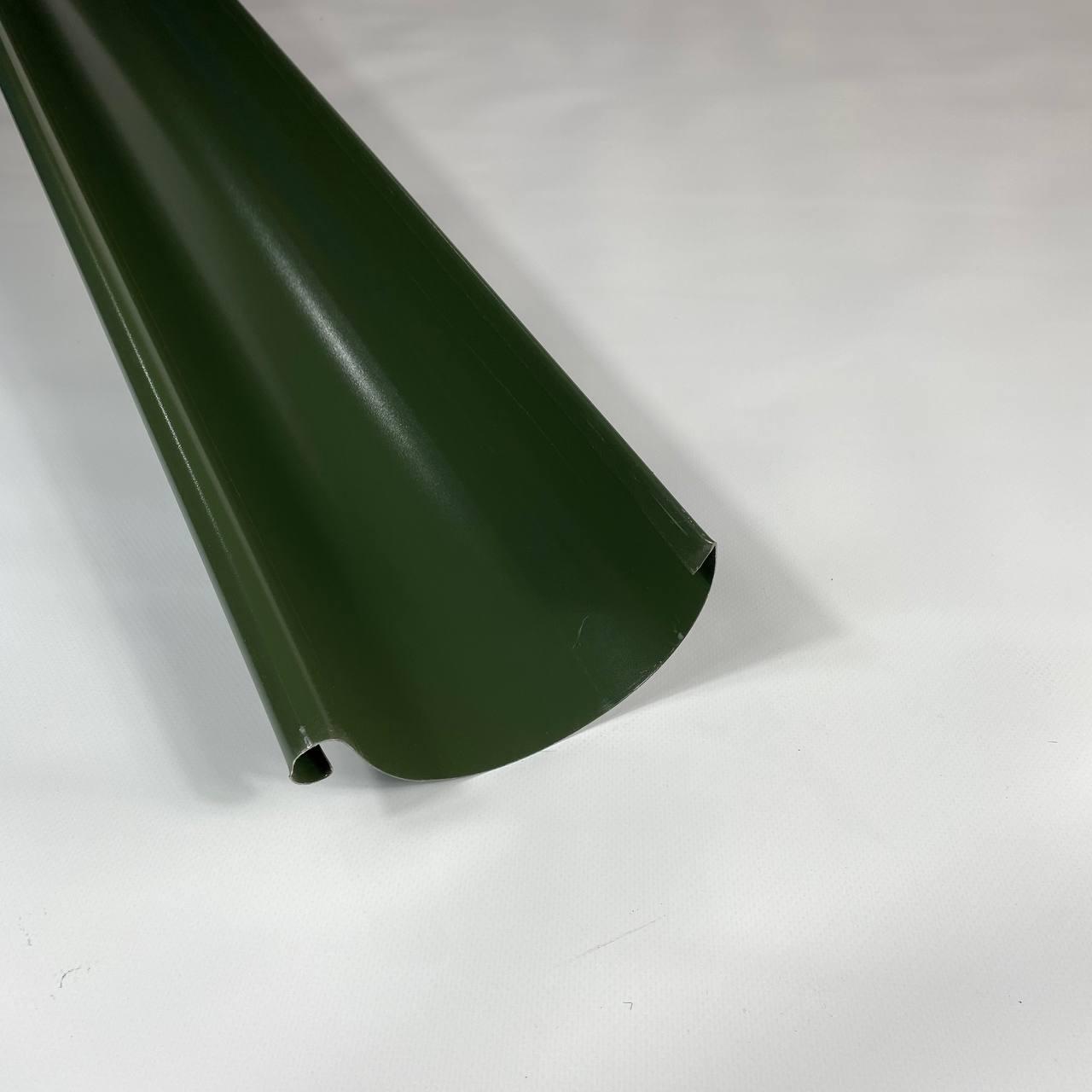 Ринва Ø125  4м/п Stream 125 мм RAL 6020 Хромовий зелений Темно-зелений