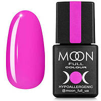 Гель-лак MOON FULL color Gel polish, 8ml №118 неоново-розовый