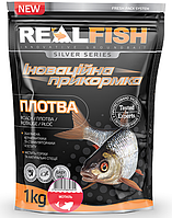 Прикормка RealFish плотва мотыль 1 кг