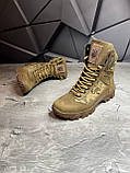 Берці Весняні Чоловічі Армейські (ЗСУ) Койот Черевики Тактичні Весна, фото 2
