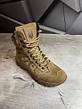 Берці Весняні Чоловічі Армейські (ЗСУ) Койот Черевики Тактичні Весна, фото 6