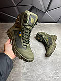 Берці Весняні Чоловічі Армійські (ЗСУ) Хакі Черевики Тактичні Весна, фото 4