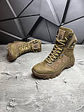 Берці Весняні Чоловічі Армейські (ЗСУ) Койот Черевики Тактичні Весна, фото 2